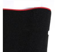 Tapis de Tableau de Bord antidérapant, Protection et Coussinet de Protection pour Tableau de Bord Audi A1 2012-2018 (Conduite à Droite/Rouge)