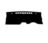 Tapis de Tableau de Bord Compatible avec MG 4 EV EH32 Mulan 2022 2023 2024 Tapis De Tableau Bord Pare-Soleil(Right Hand Drive,Black Black Edge)