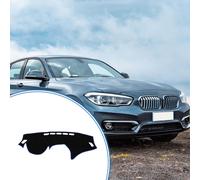 Tapis De Tableau De Bord Compatible Pour Bmw Série 1 2012-2017, Tapis De Tableau De Bord Antidérapant En Polyester Noir, Bleu, Tapis De Tableau De Bord Avant
