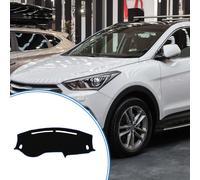 Tapis De Tableau De Bord Compatible Pour Hyundai Tucson 2019-2021, Tapis De Tableau De Bord Antidérapant En Polyester Noir, Bleu, Tapis De Tableau De Bord Avant