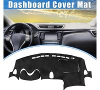 Tapis De Tableau De Bord De Voiture Compatible Pour Nissan Juke 2014-2015, Protection En Flanelle Noir Console Centrale Intérieure Garniture De Tableau De Bord