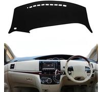 Tapis de Tableau de Bord en Flanelle Compatible pour Toyota Previa/Estima 2006-2018 2019, Pare-Soleil, Tapis antidérapant pour éviter la lumière