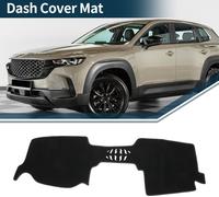 Tapis De Tableau De Bord Pour Mazda Cx50 Antidérapant | Tapis De Tableau De Bord De Console Centrale Noir 1 Pièce
