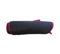 Tapis De Tableau De Bord pour Mitsubishi pour Pajero Sport pour Montero 2016 2017 2018 Protection Solaire Housse Tableau Bord(Left-Red)