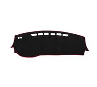 Tapis De Tableau De Bord Pour Nissan Pour Kicks P15 2016-2024 Protection Solaire Anti-lumière(Red Side LHD)