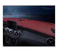 Tapis de Tableau de Bord pour Suzuki Solio 2011-2015 ma15s,Anti-poussière Antidérapant Tapis de Tableau de Bord Pare-Soleil Accessoires,B-Red