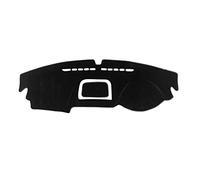 Tapis de Tableau de Bord pour VW pour Tiguan pour MK1 pour MK2 pour 2009-2022 Tapis Couverture Tableau Bord Voiture Éviter Les Coussinets Lumineux Anti-UV Instrument Covers(RHD 09-15 Black)