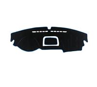 Tapis de Tableau de Bord pour VW pour Tiguan pour MK1 pour MK2 pour 2009-2022 Tapis Couverture Tableau Bord Voiture Éviter Les Coussinets Lumineux Anti-UV Instrument Covers(LHD 09-15 Blue)