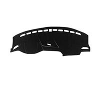 Tapis de Tableau de Bord pour VW pour Tiguan pour MK1 pour MK2 pour 2009-2022 Tapis Couverture Tableau Bord Voiture Éviter Les Coussinets Lumineux Anti-UV Instrument Covers(LHD 16-20 Black)