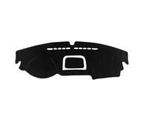 Tapis de Tableau de Bord pour VW pour Tiguan pour MK1 pour MK2 pour 2009-2022 Tapis Couverture Tableau Bord Voiture Éviter Les Coussinets Lumineux Anti-UV Instrument Covers(LHD 09-15 Black)