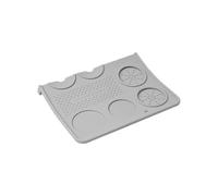 Tapis de tamper à café, résistant à la chaleur, tapis de tampage rectangulaire multifonction pour machine à expresso, accessoires pour machine à expresso en silicone (style B)