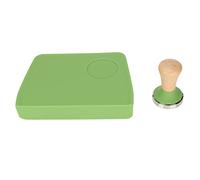 Tapis de Tamper à Café, Silicone Alimentaire 100%, 58mm, Anti - huile et Anti - poussière - Protection Parfaite, Design Ergonomique, Pour Baristas et Amateurs de Café (Bourreur de 51 mm / 2,01