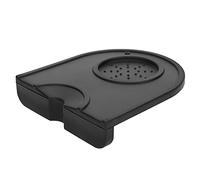 Tapis de tamper avec support, coussin en silicone antidérapant pour tasser le café, accessoires de station (noir petit)