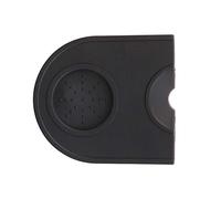 Tapis de Tampon de Café, Tapis de Tamper à Café, Tapis de Bourrage, Convient pour Les Bureaux, Etc, Multifonctionnel Épaissi, Antidérapant Et Résistant à l'Usure (Noir, Petit)