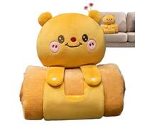 - Tapis de , tapis de , couverture douce et portable Capybara Kids - Coussin en peluche confortable pour pour Noël ou la Saint-Valentin