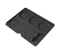 Tapis De Tassage Café | Poste de Tassage Café en Silicone | Plateau De Pressage Pour Rangement Accessoires Bar Cuisine Professionnelle