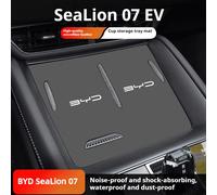 Tapis de tasse de voiture BYD SeaLion 07 EV, boîte de rangement pour Console centrale, doublure de rainure de porte, accessoires d'intérieur personnalisés antidérapants