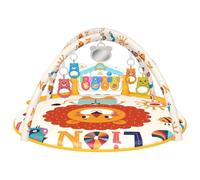 Tapis de temps pour le ventre de bébé, tapis jeu Musical pour bébé | Compagnon de croissance de 0 à 36 mois, tapis doux et respirant, jeu lumière et musique interactif