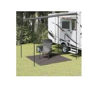 Tapis de tente 250x250 cm - Anthracite PEHD