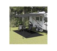 Tapis de tente 250x400 cm Noir