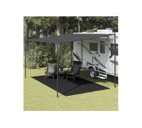 Tapis de Camping Anthracite Tapis de Sol Matelas de Camping Couchage vidaXL