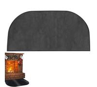 Tapis de terrasse résistant aux flammes - Coussin de sécurité pour cheminée, bouclier thermique | Protection multicouche créée pour protéger le sol contre les chutes de braises chaudes lors des