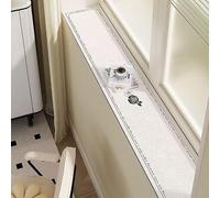 Tapis de terre de diatomée à séchage rapide absorbant antidérapant pour chambre à coucher, rebord de fenêtre, contrôle de l'humidité, diatomite douce, 30 x 200 cm (20 x 200 cm B)