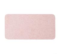 Tapis de terre de diatomées à séchage rapide, essentiel pour l'organisation de la cuisine et de la salle de bain (rose)