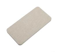 Tapis de terre de diatomées à séchage rapide, essentiel pour l'organisation de la cuisine et de la salle de bain (gris)