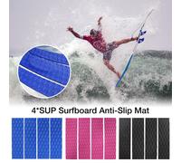 Tapis de Traction antidérapant pour planche de surf SUP 31X8 Cm, 4 pièces, pour kayak, accessoires pour bateau