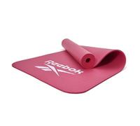 Tapis de Training - REEBOK - 7mm - Rose - Mousse 100% NBR - Antidérapant - Léger et enroulable