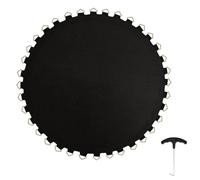Tapis de trampoline Tapis de saut remplaçable pour trampoline avec anneaux en V, 6 -16 pieds, tapis de rebond en PP hautement élastique en toute sécurité, accessoires de trampoline(Taille:15ft 457cm 9