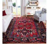 Tapis De transition en polypropylène Rouge/Multicolore 235 x 305 cm