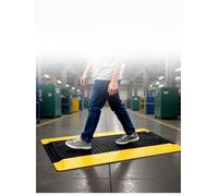 Tapis de travail antidérapant pour entrepôt, garage, public, 60 x 80 cm
