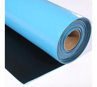 Tapis de Travail Antistatique Vert en Caoutchouc, Tailles Multiples Multicolores de Tapis d'établi Soudure d'isolation Thermique d'ESD(Blue,50x100cmx5mm)