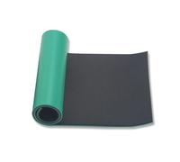 Tapis de Travail Antistatique Vert en Caoutchouc, Tapis ESD avec résistance Thermique for souder des réparations électroniques Multicolores, Plusieurs Tailles(Green,60x500cmx3mm)