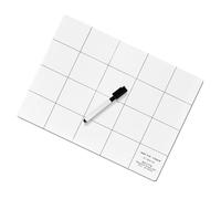 Tapis de travail magnétique - PVC - Tableau de projet réinscriptible durable | Organiseur de réparation d'appareils électroniques effaçables à sec | Tapis à vis magnétique anti-perte