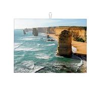 Tapis de vaisselle pour comptoir The Twelve Apostles Rock, tapis de séchage pour comptoir, tapis résistant à la chaleur, petit format 40 x 45 cm