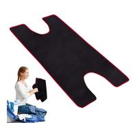 Tapis de vélo d'appartement | Tapis antidérapant pour rameur | Tapis d'exercice réutilisable pour équipement de fitness Tapis de course Tapis de course Serviette de sol pour une utilisation en