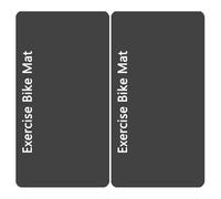 Tapis De Vélo - Lot Dè 2 Coussinets Antidérapants Pour Exercices D́e Jambes, 3 Mm D'épaisseur | Tàpis Dë Course Et Protecteur Ďe Sol Pòur Entraîneur Dė V̀élò, Tap̃is Đ'eńtraînement Ańtidérapant Poûr P
