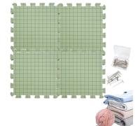 Tapis de verrouillage pour tricot - Coussinets en mousse au crochet, design épais et léger | Tapis en mousse au crochet durable, ensemble de broches en T pour panneau de verrouillage précis, Project