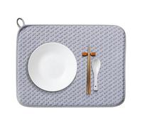 Tapis de vidange pour bol - 38 x 500 cm | Tapis de comptoir antidérapant | Évier imperméable de couleur unie avec séchage rapide | Séchage de cuisine | Grille de cuisine en microfibre