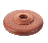 Tapis de Violoncelle en Bois Antidérapant, Butée de Sol Marron | Base en Caoutchouc, Léger et Compact, pour Pratique et Concert, Protège le Sol