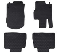 Tapis de voiture 4 pc adapté pour MB GLE, GLS 2019- Caoutchouc vidaXL