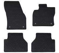 Tapis de voiture 4 pc Adapté pour VW CADDY 2020- Caoutchouc vidaXL