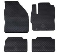 Tapis de voiture 4 pc Compatible avec ota YARIS 2020- vidaXL