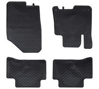 Tapis de voiture 4 pcs Noir Compatible avec TUCSON 2020- vidaXL