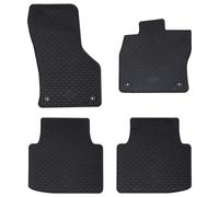 Vidaxl Tapis De Voiture 4 Pcs Noir Tpe