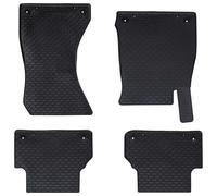 Tapis de voiture 4 pièces compatible avec Audi A4 B9 2015-2024 vidaXL