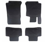 Tapis de voiture 4 pièces Noir adapté pour GLC 2016-2022 vidaXL